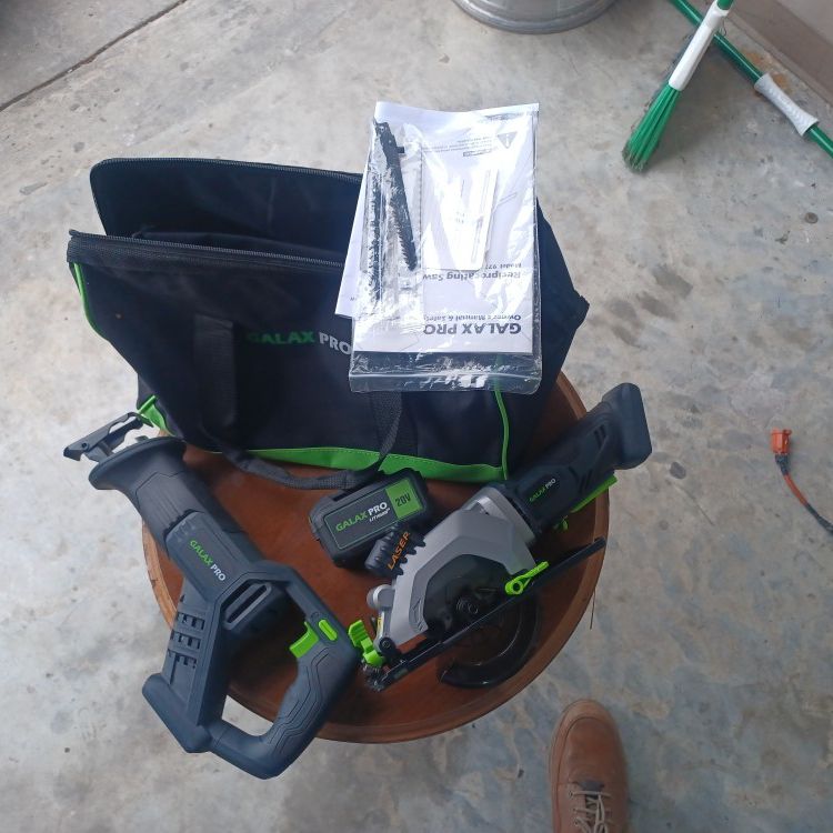 GALAX PRO Circular Saw And Reciprocating Saw Combo Kit for Sale in Houston,  TX OfferUp