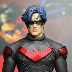 Custom Headsculpt For Mezco Toyz Nightwing