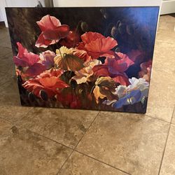 Floral Wall Painting Pick Up  Today 29 By 39