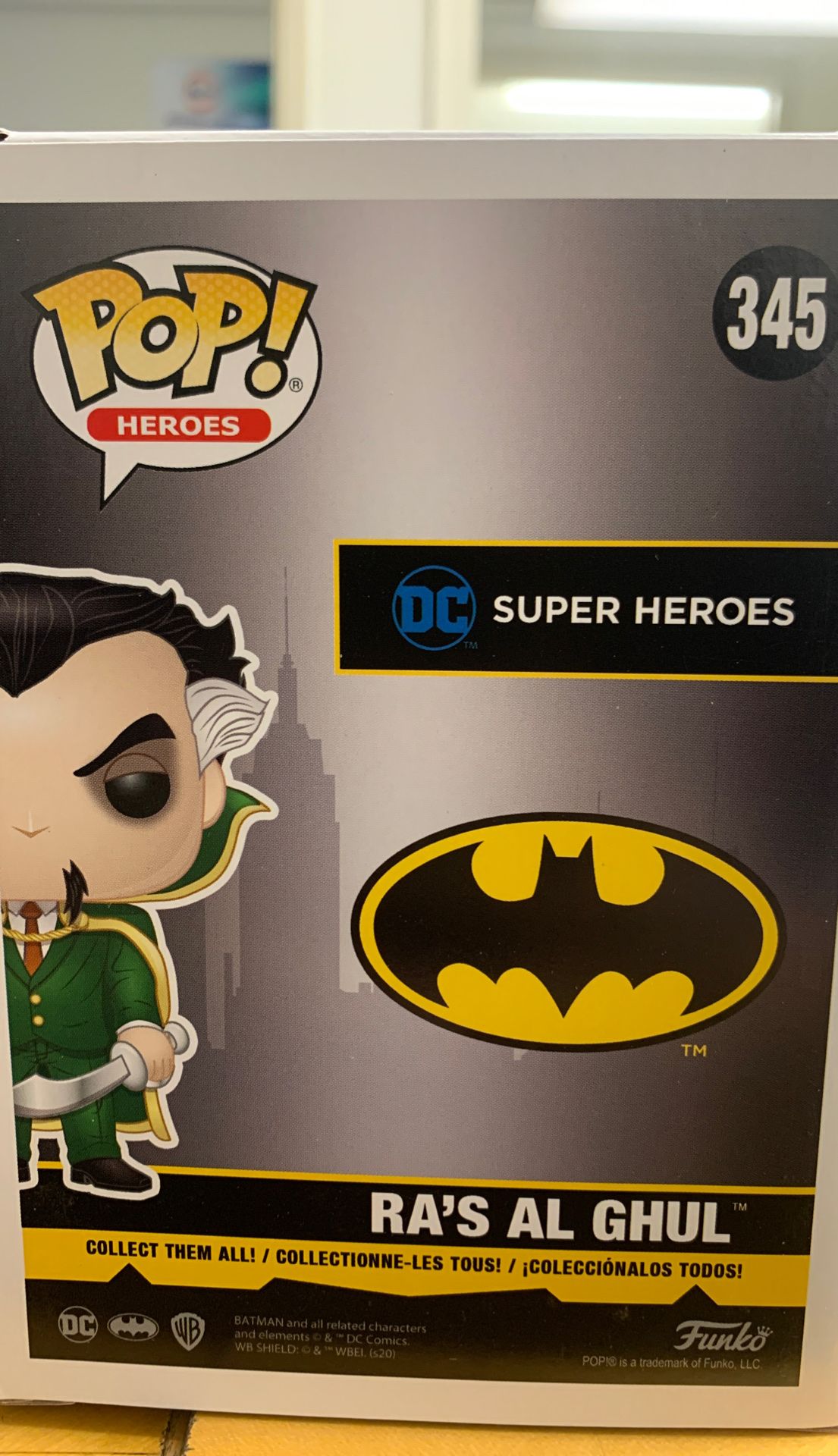 Ra’s Al Ghul SDCC Exclusive Funko POP #345