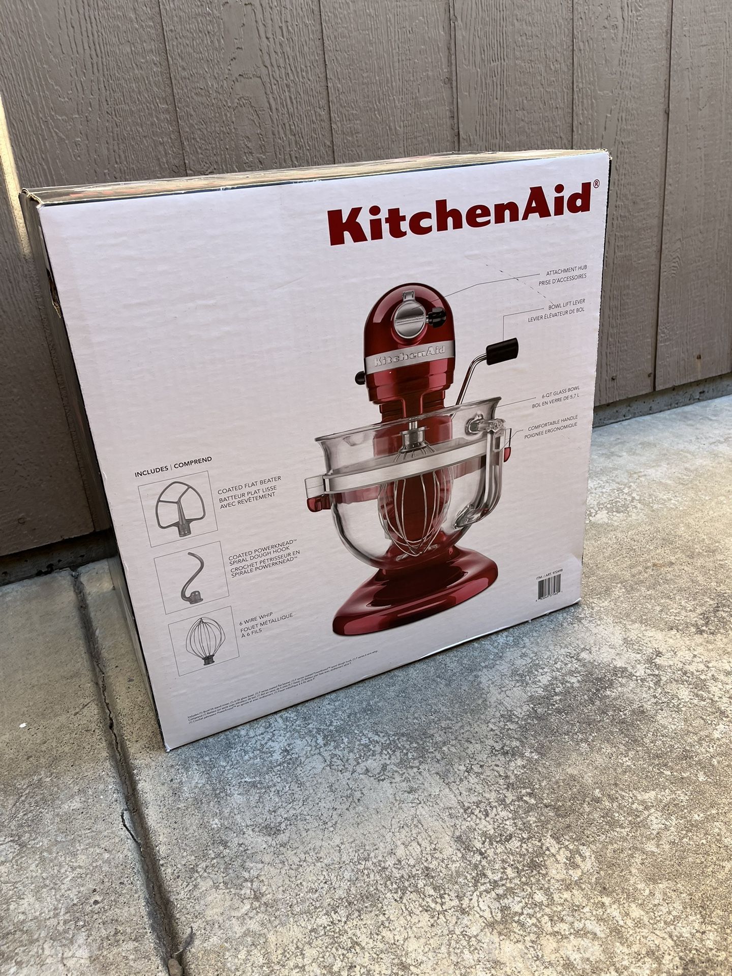 NIB KitchenAid 6qt. Mixer 
