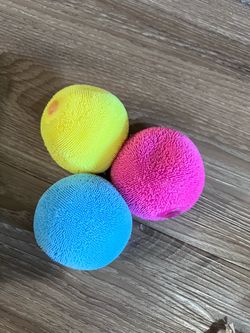 candy tide maltose filled fuzz balls squishy