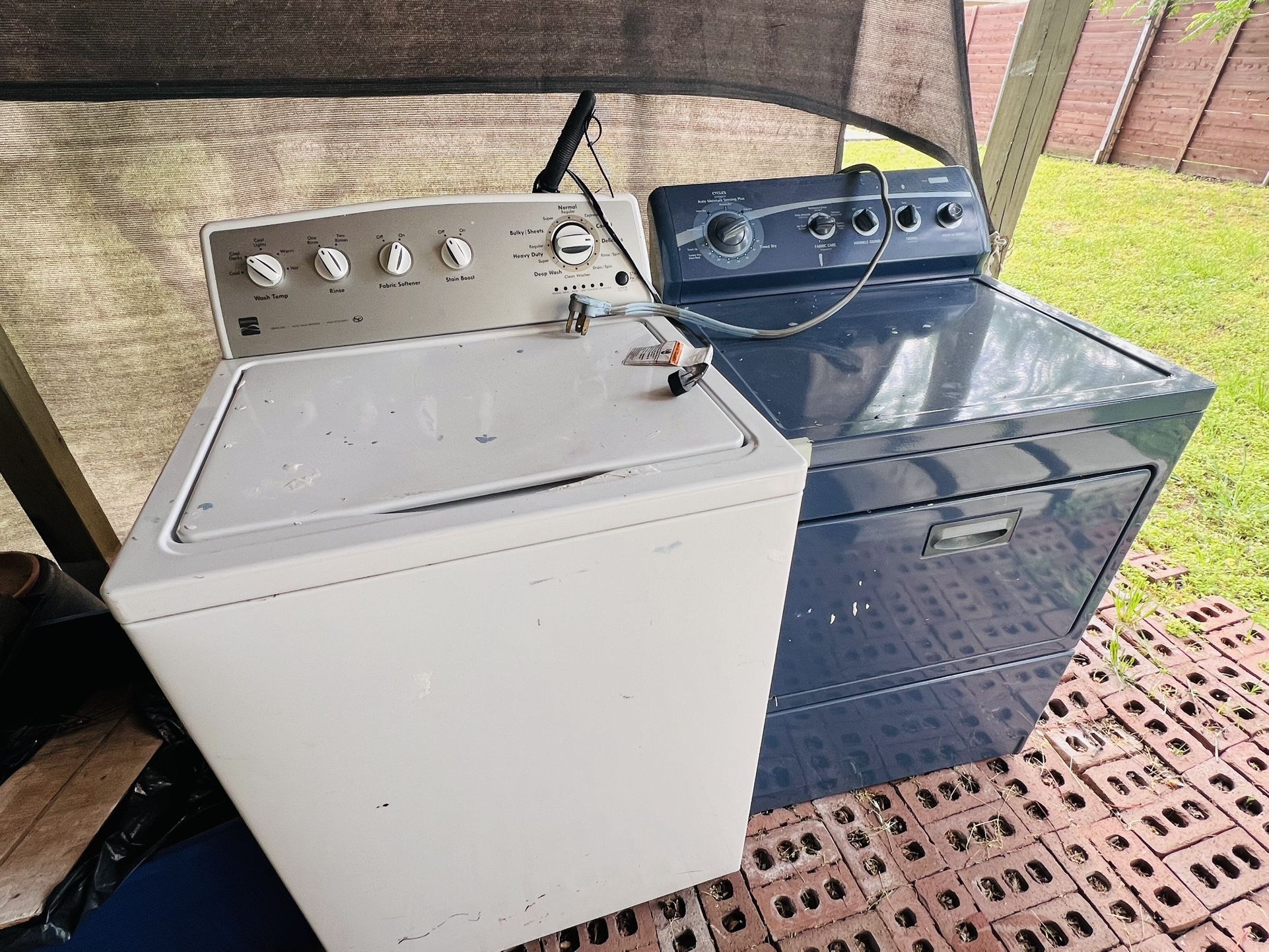 Kenmore Washer and Dryer Set