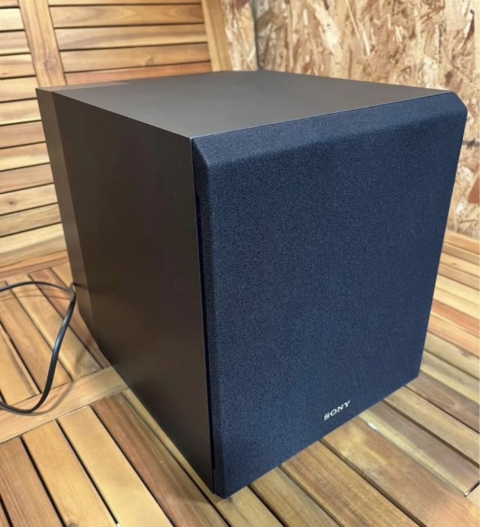 Sony SACS9 10-Inch Active Subwoofer, Black