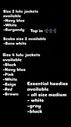 Lululemon/ essential