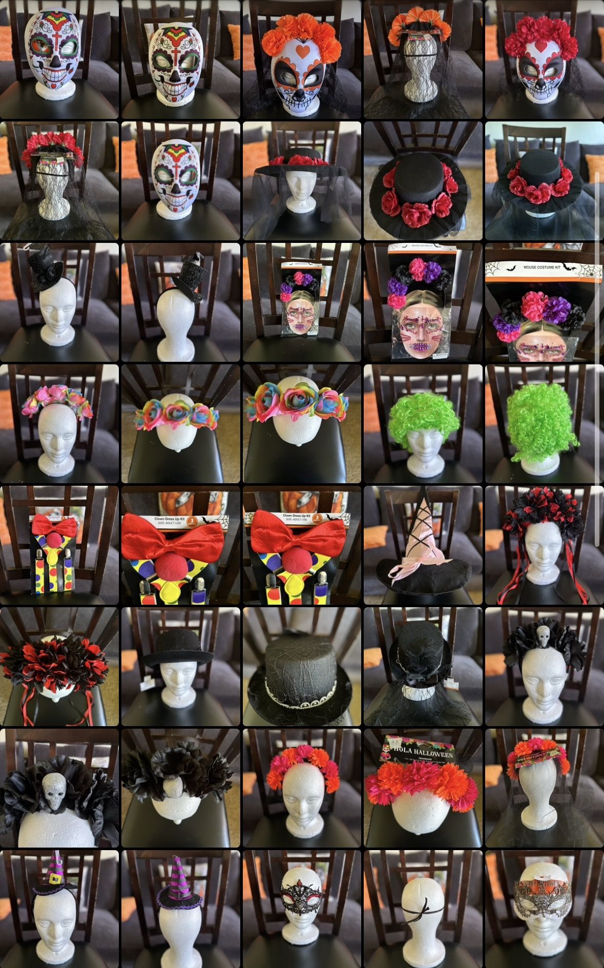 HALLOWEEN ACCESSORIES FOR SALE 