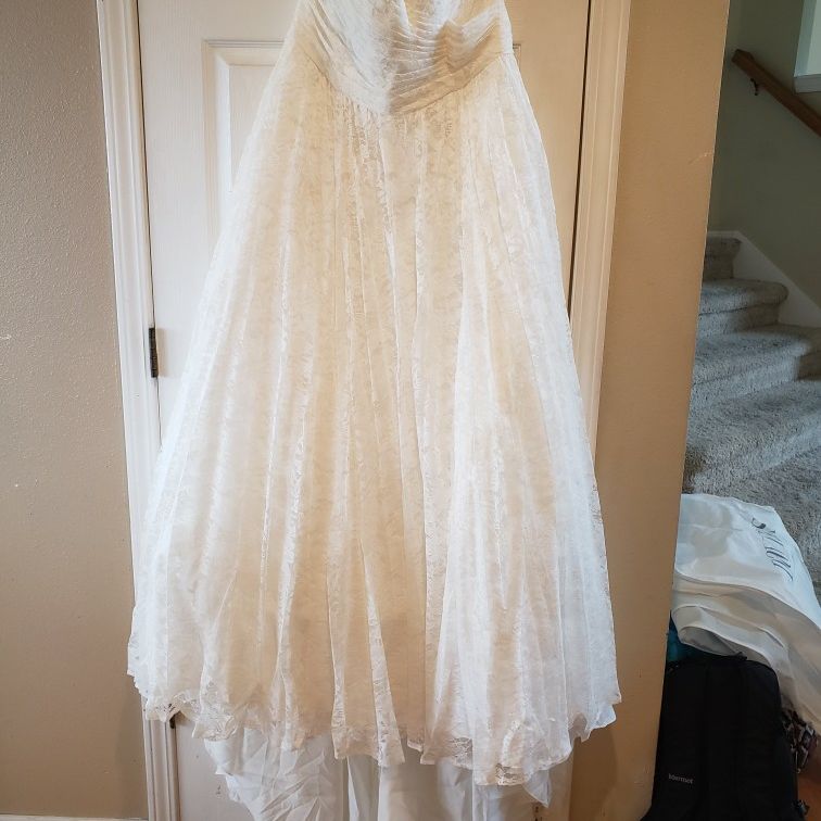 Wedding Dress, Ivory, Size 18w