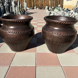 New Flower Pots Made Out Of Clay Perfect Gift 🎁 