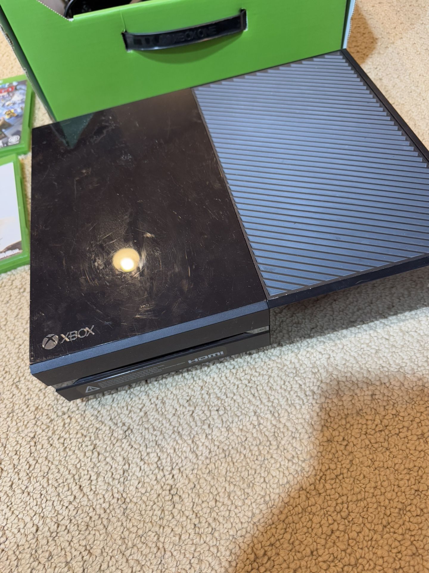 XBOX One With 7 Games