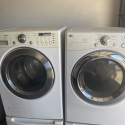 LG washer and dryer