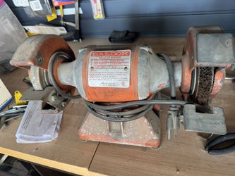 1/3HP BALDOR 6" 3600RPM INDUSTRIAL GRINDER 612R