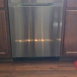 Samsung Dishwasher w/WaterWall Tech Top Control Black Stainless Steel