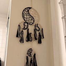 Yin Yang Decorative Dreamcatcher