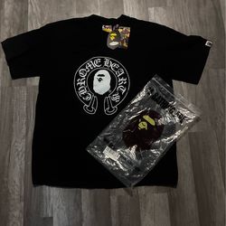 Bape n ape chrome Large the tag ripped off 1;1