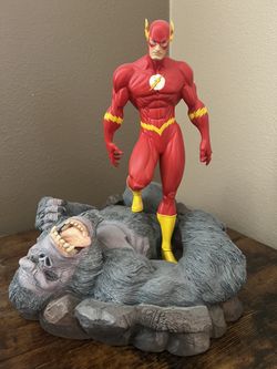 DC Direct Flash vs Gorilla Grodd Full Size Statue Limited Edition Justice League My. Sideshow/bowen
