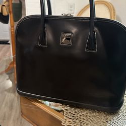 Dooney And Burke Black Handbag 