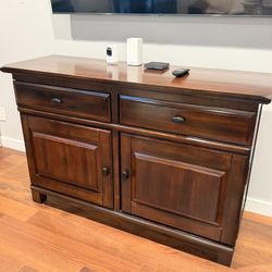 Solid Wood Credenza / Media Cabinet