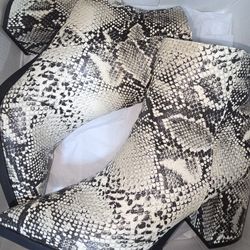 Snakeskin Boots