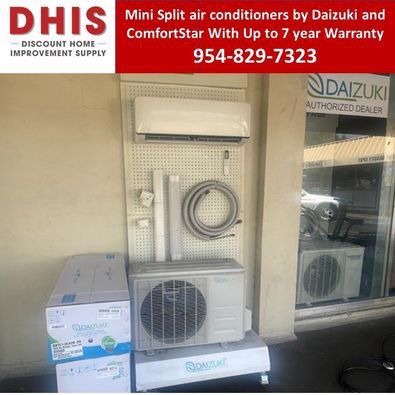Mini Split Air Conditioners by Daizuki and Comfort Star