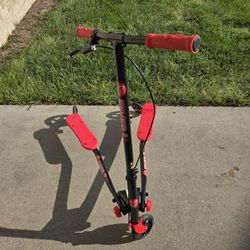 Yvolution Fliker A3 Drift Scooter, 3 Wheels Kids Wiggle Scooter