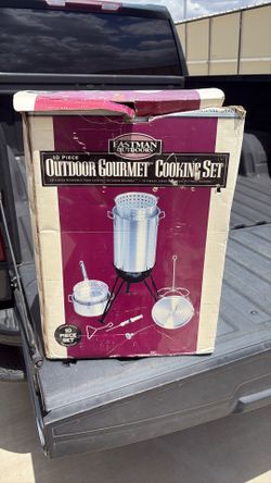 Outdoor fryer.