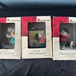 Adorable Christmas Collectible Gift Ornaments - Traditions