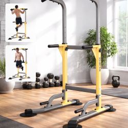 Z ZHICHI Pull-Up & Dip Station | Home Gym | NEW in Box (330 lb) TO55CDN