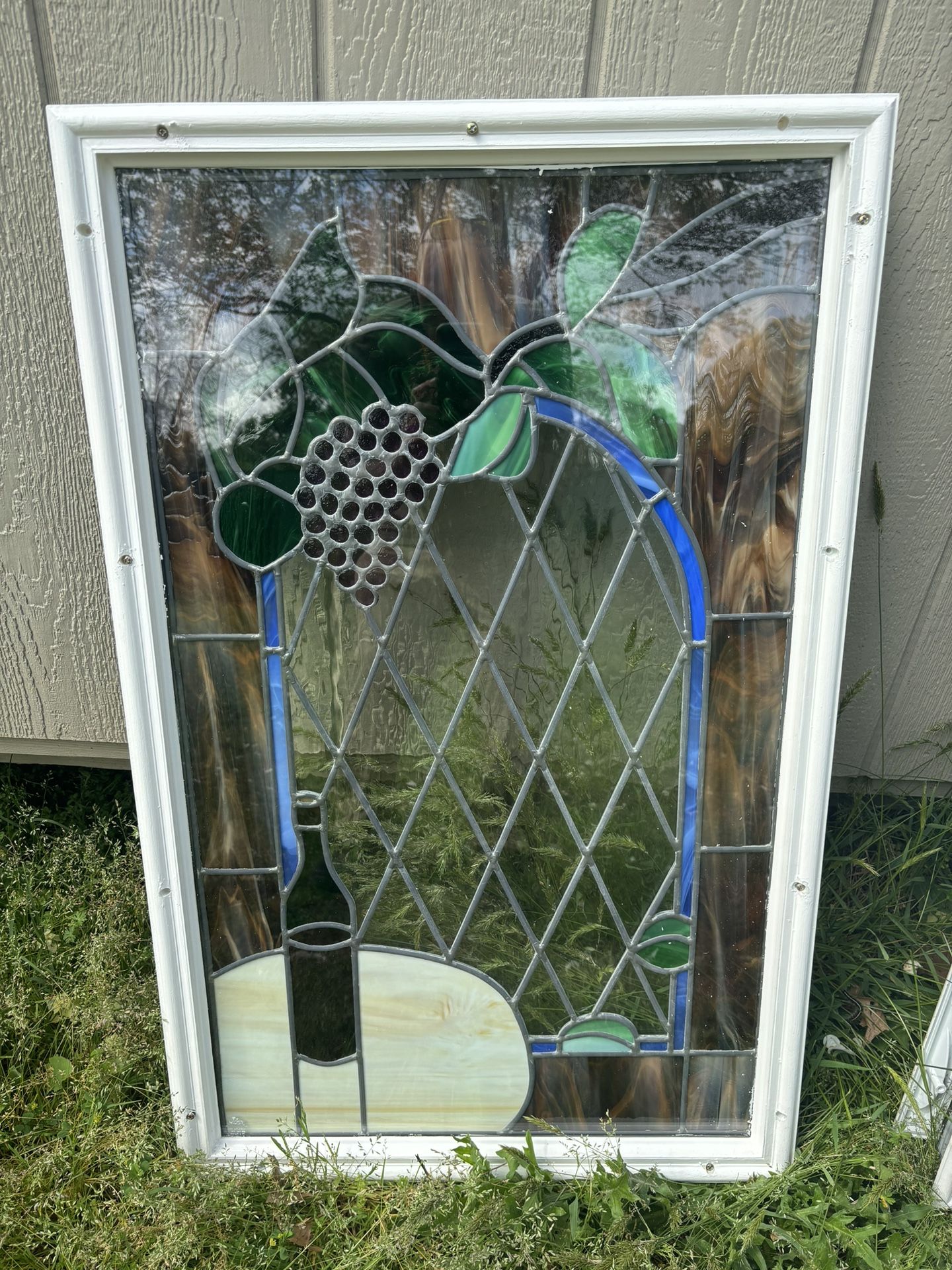 Stained Glass For Door And Side Glass