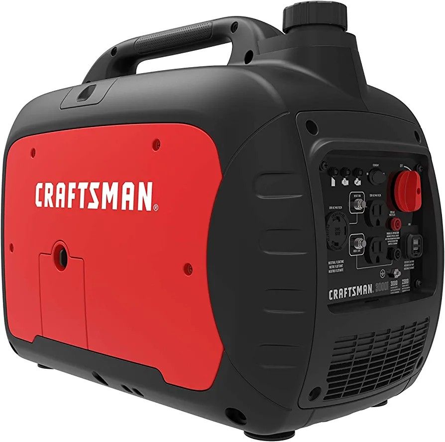 CRAFTSMAN C0010030 3,000-Watt Gas-Powered Portable Generator, 50-State / CARB Compliant, Powered by Generac