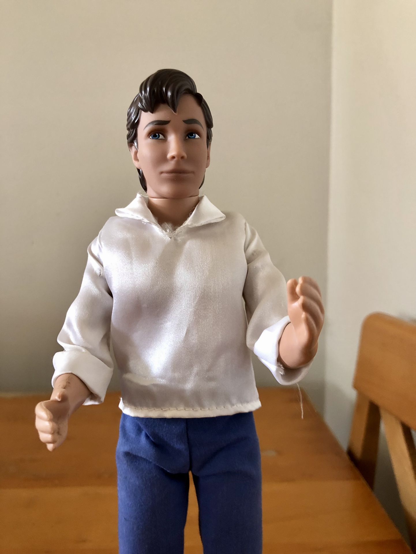 Ken Doll head and Disney prince body