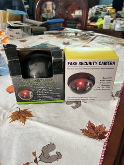 Fake Dummy Dome Security Camera – 2 Pack