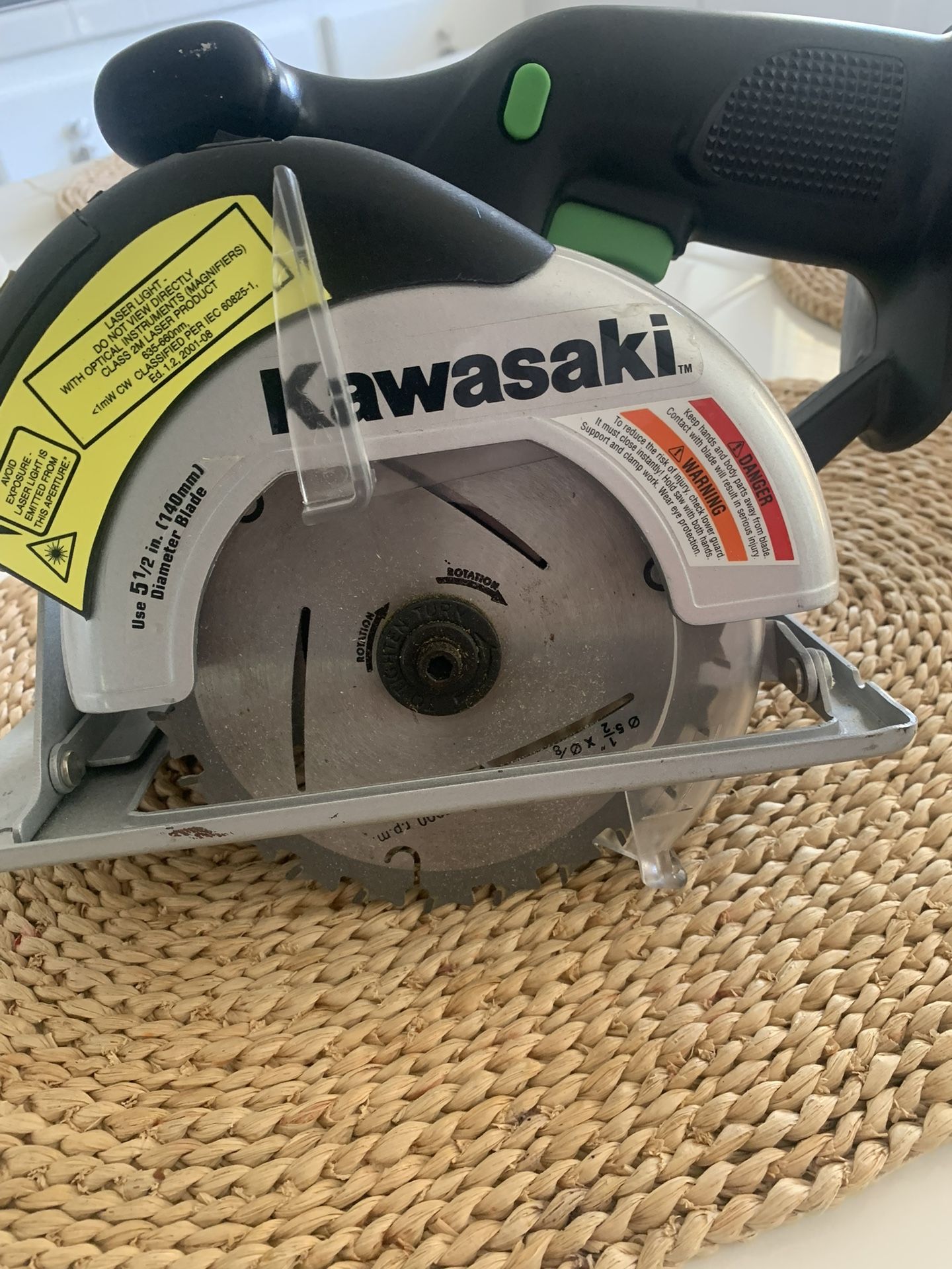 Kawasaki Cordless 21.6v Cordless Circular Saw