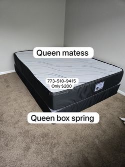 Queen Mattress + Box Spring 💥🚛