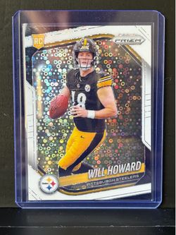 Will Howard Holo Rookie Card