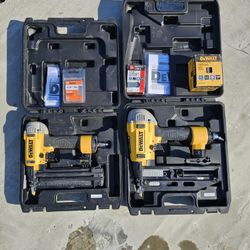 Dewalt 16 Gauge Finish Nailer And 18 Gauge Brad Nailer, Nail Guns