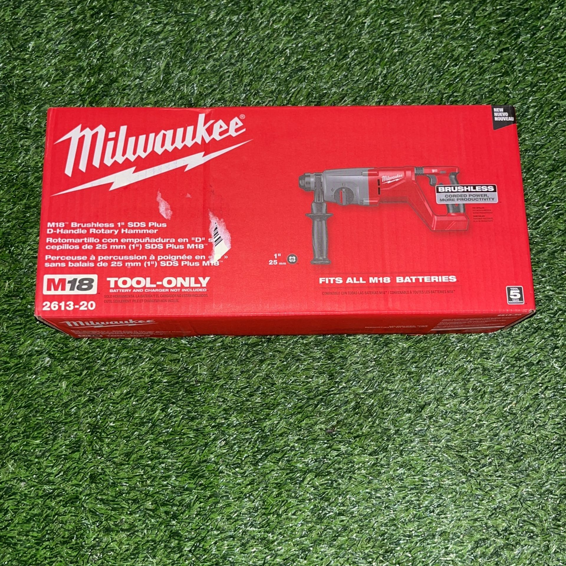 Milwaukee M18 FUEL™ 1" SDS Plus D-Handle Rotary Hammer (Tool Only)