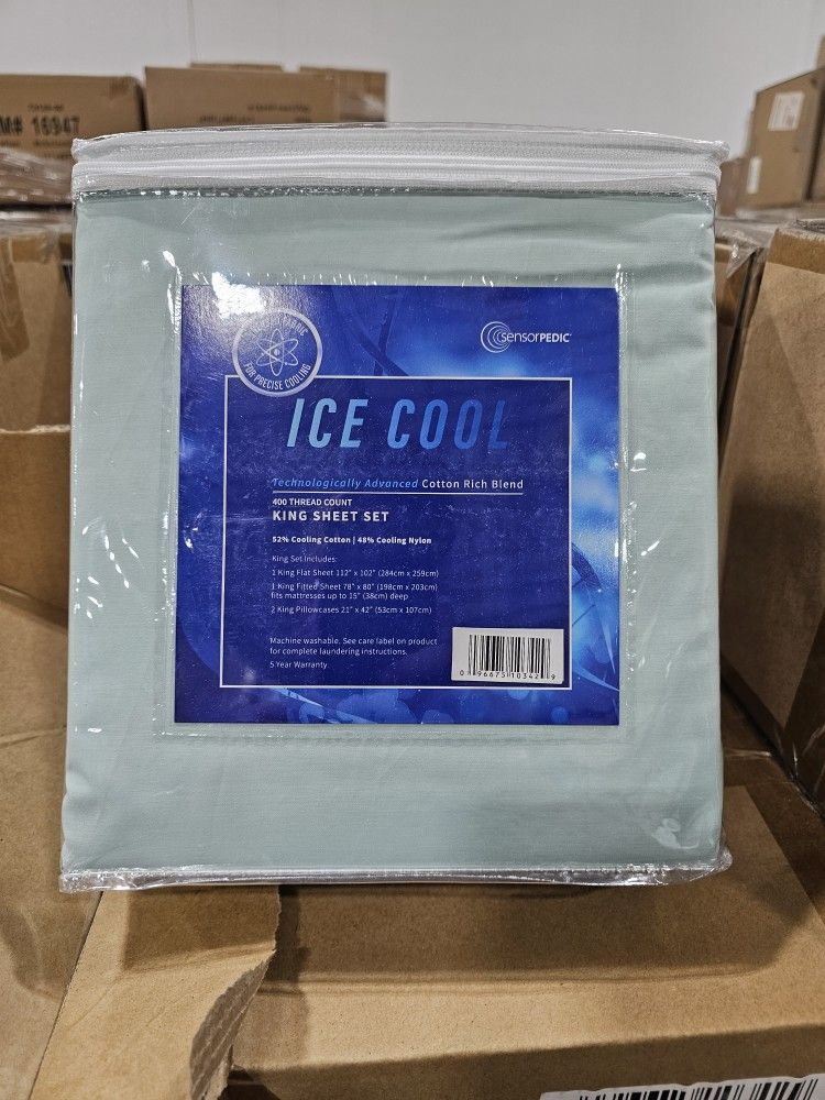 King Size 400 Count Sheet Set Retail 189.99