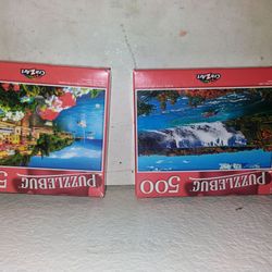 A couple puzzles that are complete
