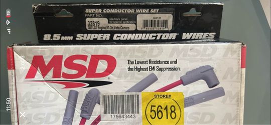 MSD Super Conductor 8.5mm spark-plug wire set