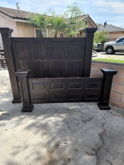 Wooden High Back Board