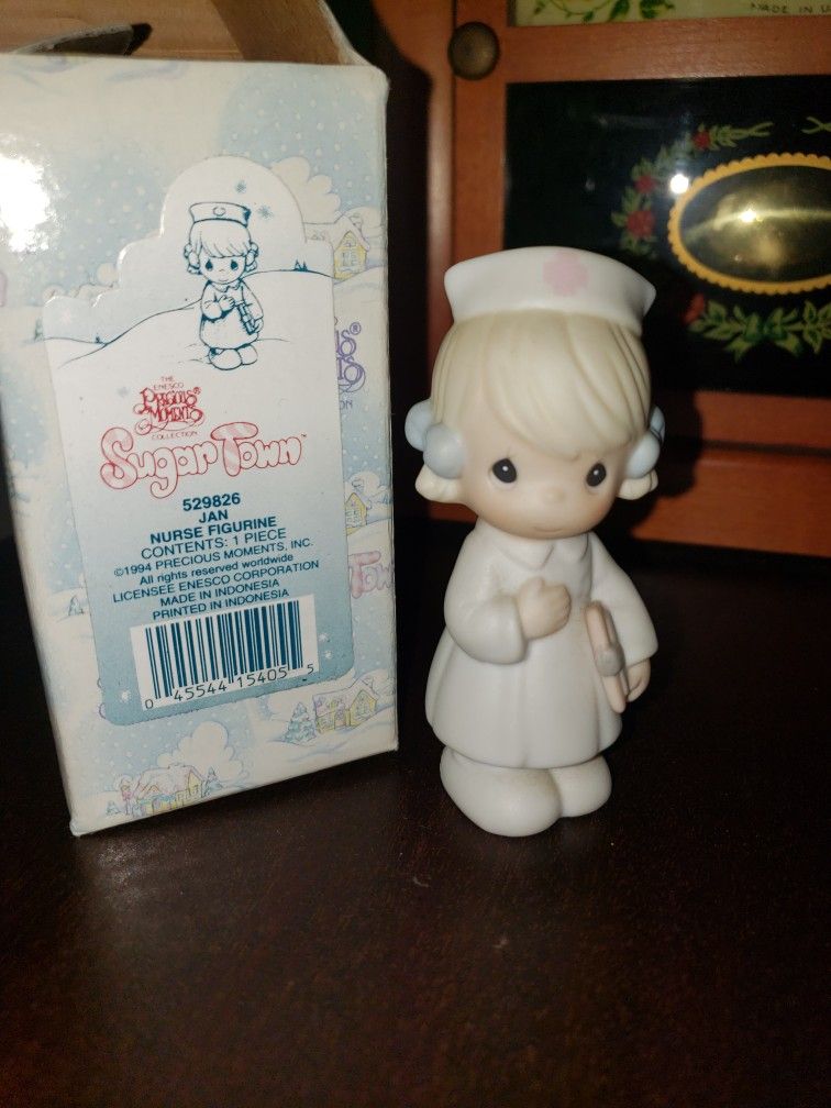 Precious moments nurse figurine Sugar town