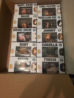 POP walking dead movie baby dirty dancing godzilla pops