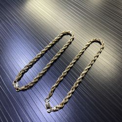 10K Rope Bracelets 🔥