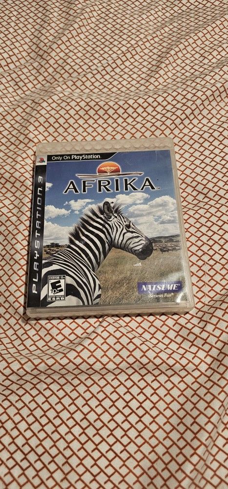 Ps3 AFRIKA ( EXTREMELY RARE )
