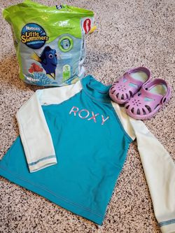 Girls Swim Outfit and Gear