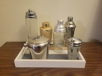 Vintage Cocktail Shakers