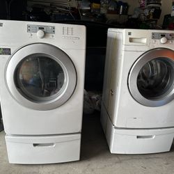 Kenmore Washer And Dryer With Pedestal 