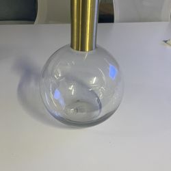 Brass Vase For Plant Or Decor 