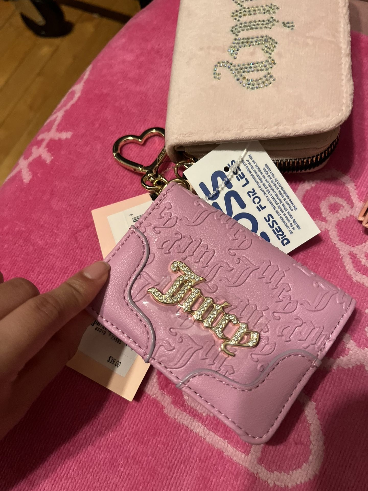 Juicy Couture Keychain Wallet