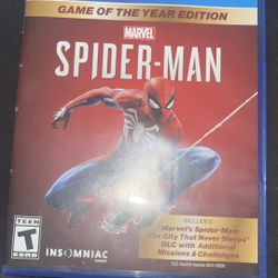 Spider Man PlayStation 4 Game 